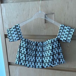 Stylish crop top Maje